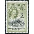 Tristan da Cunha 1961 3c black &yellow-olive SG...