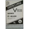 1983 programme Widnes v. St. Helens