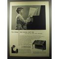 1956 Steinway Piano Ad - The things that money can't buy.. come into your home