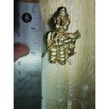1980s Clown/Circus Brooch Pins Elleo 2.5" Gold ...