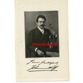 Johannes Wolff, Dutch Violinist, Book Illustrat...