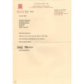 David Blunkett MP House Of Commons Letter Hand ...