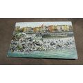 1906 fr Postcard - Busy beach scene - Brighton,...