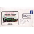 GB 1973 Waterloo Station FDC special cancei wri...