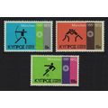 Cyprus Olympic Games Munich 3v 1972 MNH SG#390-392