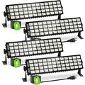 4 Pack LED Shop Lights, 100W 11000LM Plug in Ga...