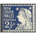 New South Wales 1899 SG303 2 1/2d Prussian Blue...