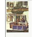 Staffordshire FRADLEY Swan Inn Postcard by Brit...