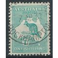 Australia 1913 SG11 1/- Emerald Fine Used . ..