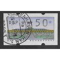 GER 50pf 'DEUTSCHE BUNDESPOST' MACHINE LABEL (E...