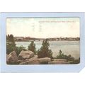 New York Cohoes Mohawk River Showing State Dam ...