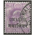 Gwalior (ICS) 1905 SG50A 2a Pale Violet Good/Fi...