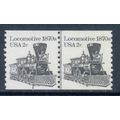 1897A 2c Locomotive Fine MNH Dry Gum CNP Left 4...
