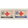 Jamaica Stamps Scott #203 To 204, Mint Never Hi...