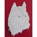 6 x Tattered Lace Die Cuts Holly Husky Dog