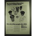 1972 Blue Cross Blue Shield Ad - A Strange Disease