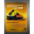1972 Boa-Ski 140 Snowmobile Ad - People Who Know!
