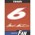2006 Press Pass Traks Sticker Mark Martin #6