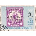 HAITI, Zabala, Marathon 1932, violet 1969, 0.30 de gourde