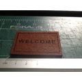 Welcome Door Mat 1:12th scale miniature