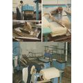 Wookey Hole Paper Making By Hand 2x Craft Postc...