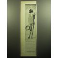 1958 Lord & Taylor Rose Marie Reid Swim suit Ad - Beside the sea