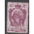 Liechtenstein 1920 Gutenberg Castle 40h Mint No...