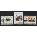 Finland Traditional Wedding Customs 3v 1976 MNH...