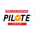 PILOTE MOTORHOME Sticker-Decal-Graphic 12" x 3"...