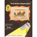oscar phillips company 1956 glo-rite horse outd...