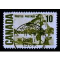 CANADA 1967 SG 585 10c OLIVE GREEN THE JACK PIN...