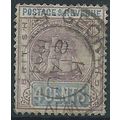 British Guiana 1889 SG195 4c Dull Purple & Ultr...