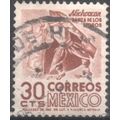 Mexico 1950 - SG879 - 30c brown - Indian Dancer...