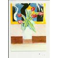RED TULIPS (Paul Humphrey) Athena Postcard (9457)