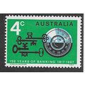 AUS 1967 U/M 4c '150 YEARS OF BANKING' (EBID65-...