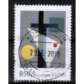 2015 Iceland Sc# 1387 - Modern Art VI - B50g used