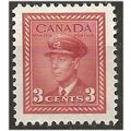 Canada 1942 SG377 3c Carmine-Lake Mounted Mint ...