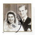 GB 1997 QUEEN ELIZABETH AND PHILLIP WEDDING PIC...