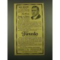 1915 Tuxedo Tobacco Ad - Rex Beach