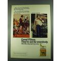 1972 Camel Cigarettes Ad - Mr. Stanley's Hot Pants