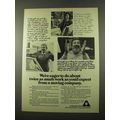 1975 Allied Van Lines Ad - Twice as Much Work
