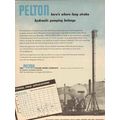 PELTON WATER WHEEL COMPANY 1953 hydraulic pump ...