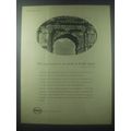 1954 Esso Oil Ad - All experience is an arch to build upon