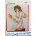 Vintage: Keynote 805 lady's slash neck sweater, DK