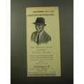 1960 F.R. Tripler & Co. Hats Ad - The Tripler Light by appointment