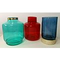 Melinera Glass Decorative Vase, Storage, Flower...