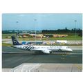 EMBRAER 190 AIRCRAFT KLM /SKYTEAM. CARD NO W160
