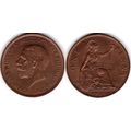 Great Britain. George V. Penny 1930. AU. dy23494