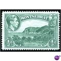 Montserrat KGVI 1938 ½d Green Mounted Mint MM S...