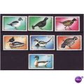 MONGOLIA 1991 BIRDS SET 7 VALS U/M MINT